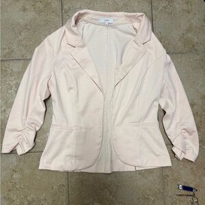 3/$20 Candies pink cropped blazer